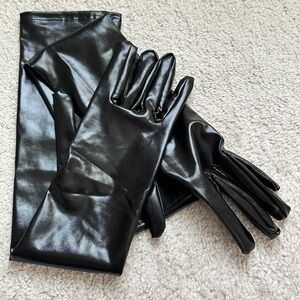 Long Black Gloves for Halloween